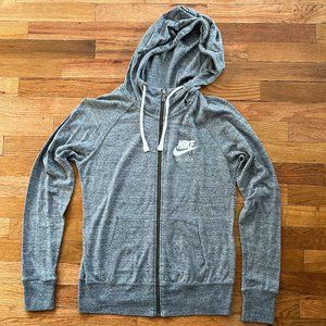 Grey Nike Zip-up Jacket, Size S